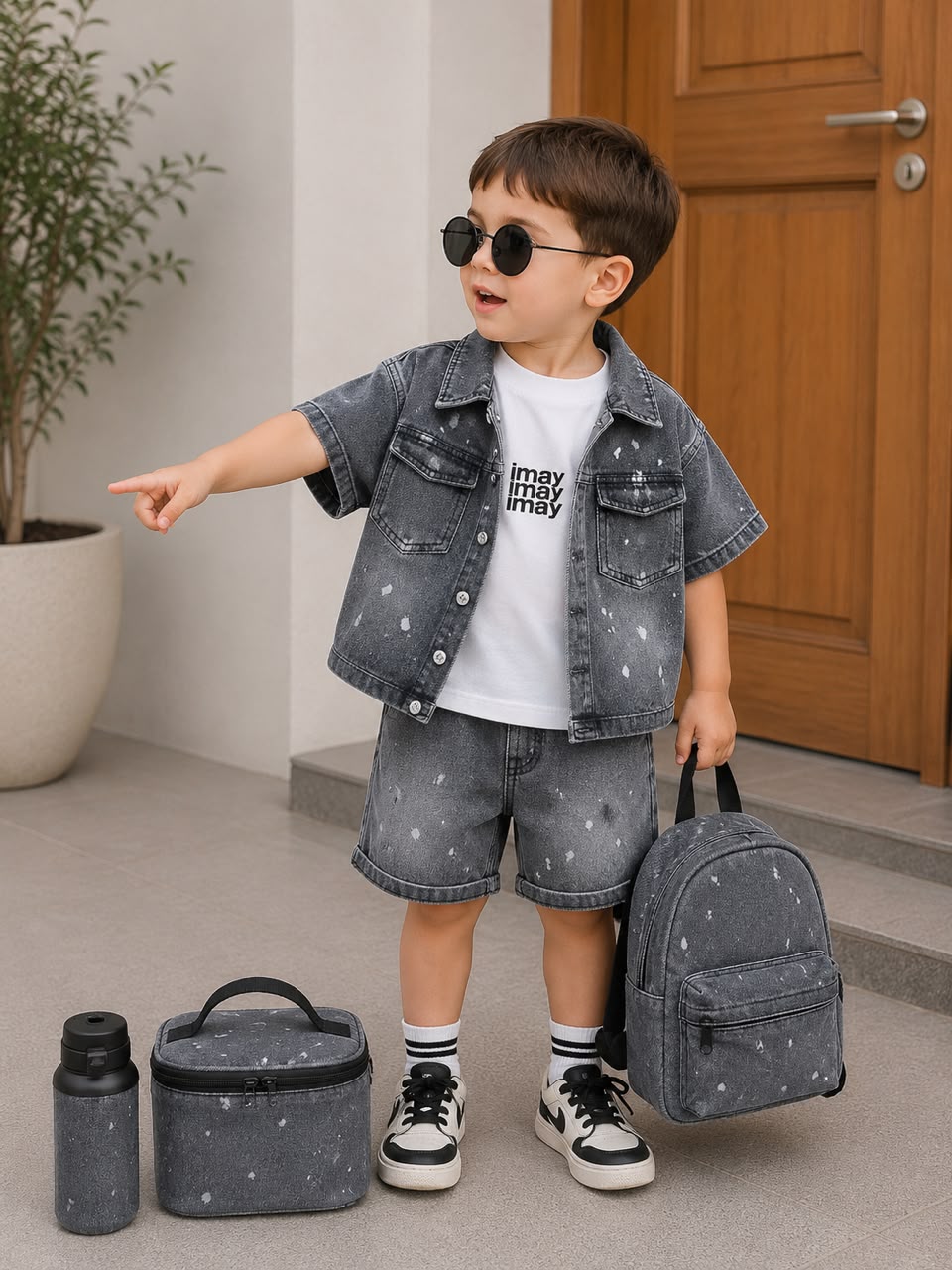 بدلة أولاد BA2564 | مقاس 1 إلى 5