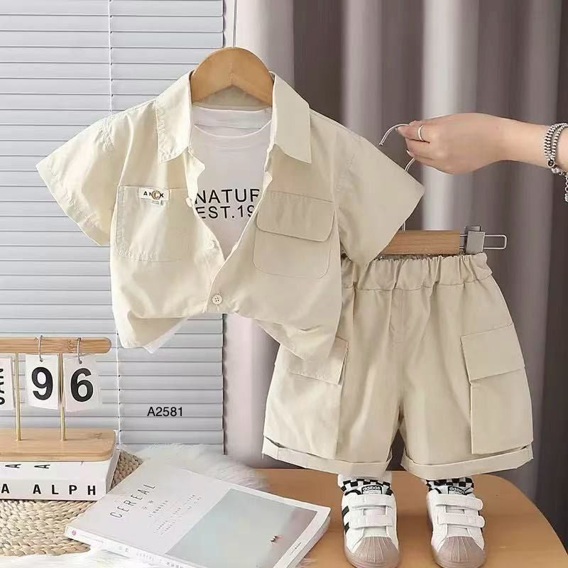 بدلة أولاد BA2581 | مقاس 1 إلى 5