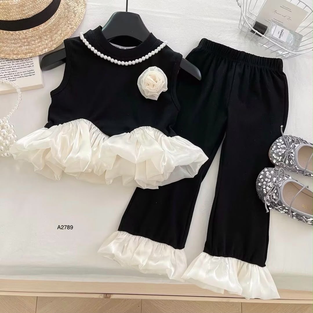 بدلة بنات CA2789 | مقاس 2 إلى 8