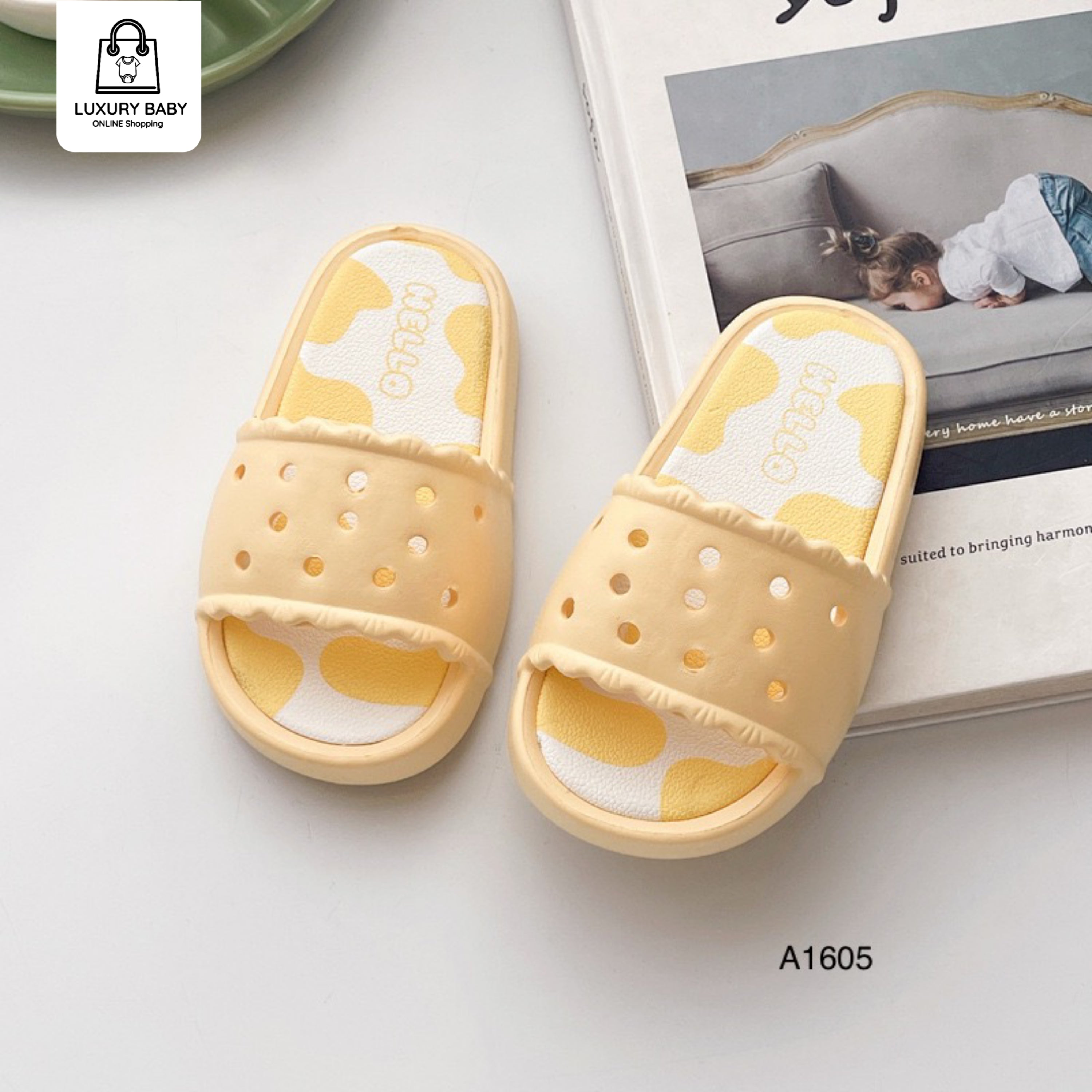شباشب أطفال A1605 | مقاس 24 إلى 35
